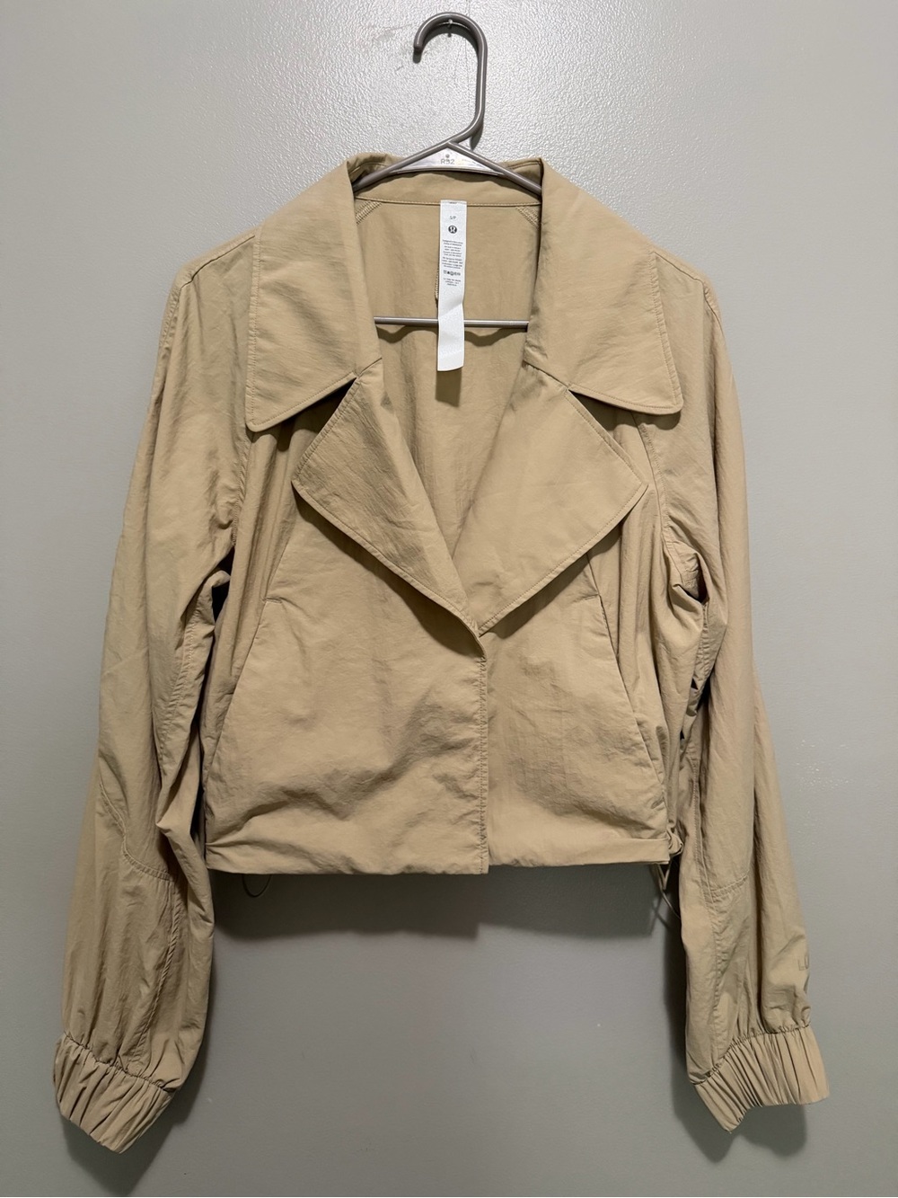 Lululemon cropped trench jacket - Picture 8 of 12